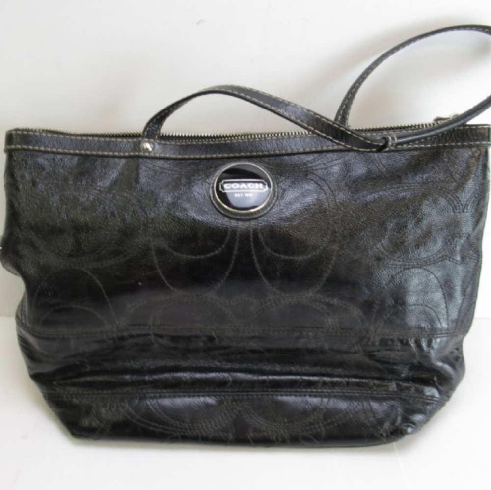 Coach Black Handbag